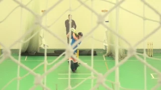 Ben Stokes striking it in the nets!