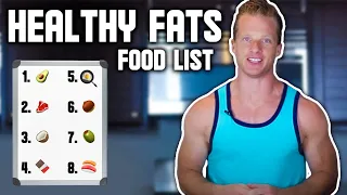 8 Healthy Fat Foods For Weight Loss And Muscle Gain (FOOD LIST) | LiveLeanTV
