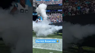 It’s game time 🤝 #nfl #panthers #derrickbrown