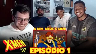 React X-MEN 97 EP 1 Dublado / Magneto é o líder dos x-men? Quando Xavier M0RR3U? 😲😲