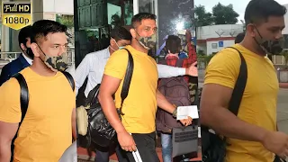 M.S Dhoni Mass Entry at Chennai Airport | CSK | Kingwoodstv