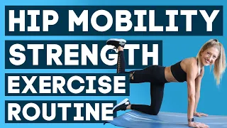 15 Min Hip Mobility Strength Exercises - Best Routine For Injury Prevention + Performance (SO GOOD!)