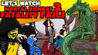 Real Mortal Kombat Reacts - MK 2 Fatality Fails! | MKX PARODY