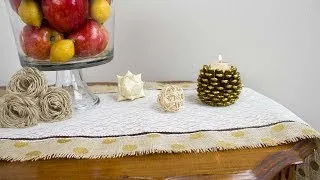 How To Sew A Holiday Table Runner