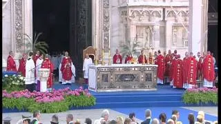 26 giugno 2011 la celebrazione delle Beatificazioni in piazza Duomo a Milano