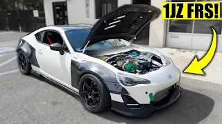 1JZ FRS 450HP Review!  #shorts #jdm #carreview #1jz #frs #brz #cars