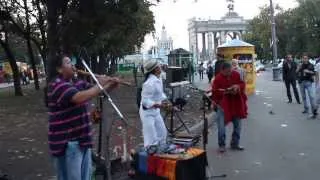 Индейцы на ВВЦ / ВДНХ Москва 26.08.2012 г.