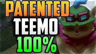 My Patented Teemo Build Gets FREE Wins 100%🏅 (NO COUNTERPLAY💀) - League of Legends