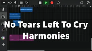 No Tears Left To Cry Harmonies