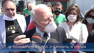 Attacchi contro Salvini e Meloni, De Luca: "Mi sono limitato a fare delle osservazioni"