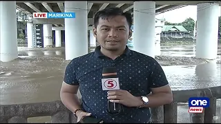 Marikina River water level nears second alarm