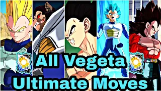 VEGETA ALL ULTIMATE MOVES!!🔥 IN DRAGON BALL LEGENDS