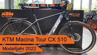 KTM Macina Tour CX 510 - Modelljahr 2022