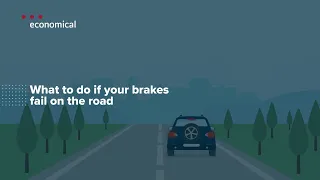 What to do if your brakes fail on the road