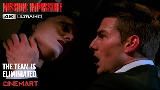 MISSION: IMPOSSIBLE (1996) | The Team is Eliminated | The Setup Scene 4k UHD