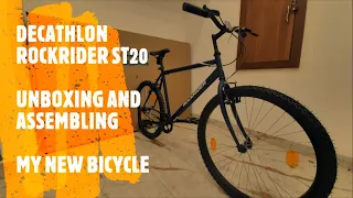 Rockrider MTB ST20 Unboxing and Assembling | My New Bicycle from Decathlon