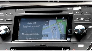 Toyota Entune Premium Navigation Instructional Setup Guide and Walk Through