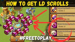 How To Get LD Scrolls for Free in Summoner's War!!!