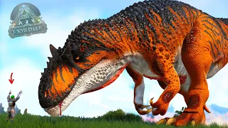 GIGANOTOSAURIO EVOLUCIONADO! NUEVO GIGANOTOSAURUS DE PALEO ARK dinosaurio mas peligroso ARK Fjordur