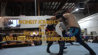 Honest John vs. Turbo Ricky Rayez | AWF TRIUMPH | AWF Unleashed championship