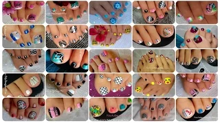 25 Toenail Art Designs Compilation ♥ Дизайны Ногтей Педикюр