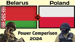 Belarus vs Poland military power comparison 2024#belarus#poland#military#viral#viralvideo