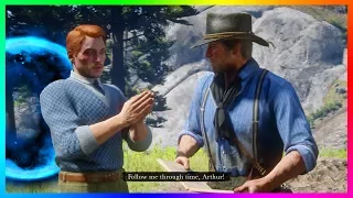 What Happens If Arthur Finds The Carvings Before Meeting The Time Traveler In Red Dead Redemption 2?