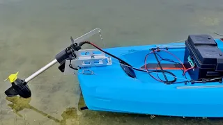 Ultra Affordable Kayak Motor Brushless Newport Vessels NK-180S Motor on Bonafide SS1227