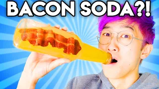 Can You Guess The Price Of These WEIRD SODAS?! (Zero Budget GAME)