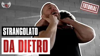 STRANGOLAMENTO da DIETRO, LIBERATI SUBITO Krav Maga - Tutorial || Manuel Spadaccini