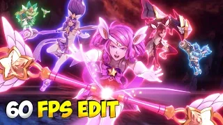 Burning Bright | 60 FPS EDIT | Star Guardian Music Video - League of Legends
