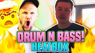 DRUM AND BASS BEATBOX INSANITY! by D-LOW BEATBOX REACTION! 🔥