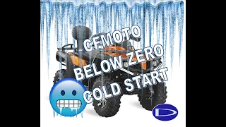 2021 CFMOTO COLD START - DVORAK MOTORSPORTS