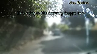 Kid Rides E Scooter In Road Near Miss Car Accident | UK Dash Cam Footage