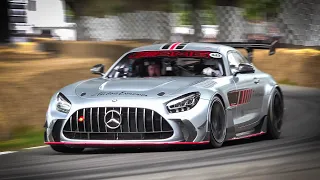 Mercedes-AMG GT Track Series - Acceleration Sounds and Drift at Goodwood Festival Of Speed 2022