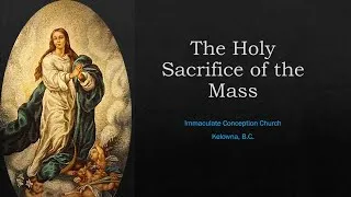 Holy Mass Saturday, May 11, 2024