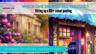 Diamond Painting Preparation | 190+ Colour Painting | DAS