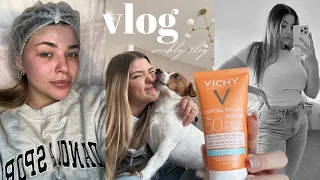 vlog: zabieg na przebarwienia, nowe SPF'y, fake influ, pilates i yoga