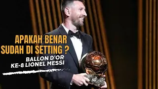 Ballon d'Or  : Apakah Kemenangan Lionel Messi hanya Settingan ? || Goalnet News ‼️