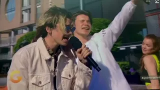 Marcus and Martinus performance on God Morgen Norge 04.06.21