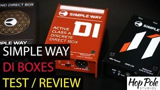 Simple Way DI Boxes - Very fancy Latvian designs! Demo/Review