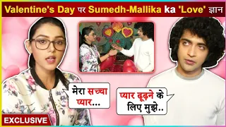 RadhaKrishn Fame Sumedh Mudgalkar & Mallika Singh Give Love Gyaan | Valentine's Day Special