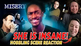 'Misery' Movie Hobbling Scene Reaction: Horror At Its Finest!