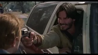 The Gift - He says mamas a witch and they gonna burn her up. Keanu Reeves