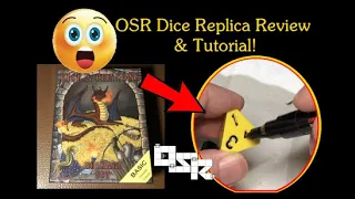 OSR Replica Dice Unboxing and Tutorial