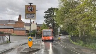 A rainy drive from Saddington to Fleckney in South Leicestershire - 05/05/23 // dashcam footage