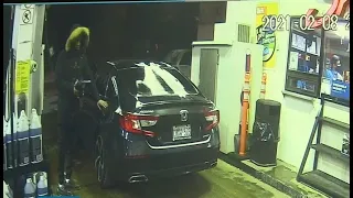 Gas station shooting in Hamilton caught on camera