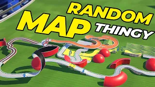 I played a Trackmania Tournament which uses Random Maps!