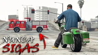 Nunca Sigas a los BOMBEROS de GTA 5 🚨