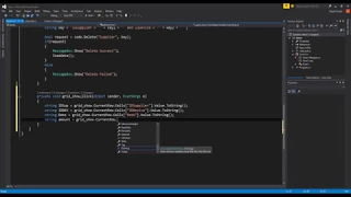 Display data for selected row from datagridview to TextBox, Control and toolbox in C#